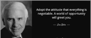 Negotiating attitude